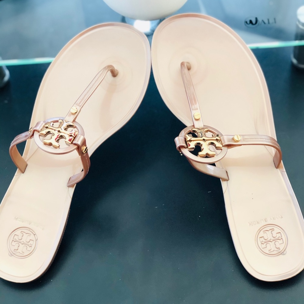 Tory Burch Rosegold sandals
